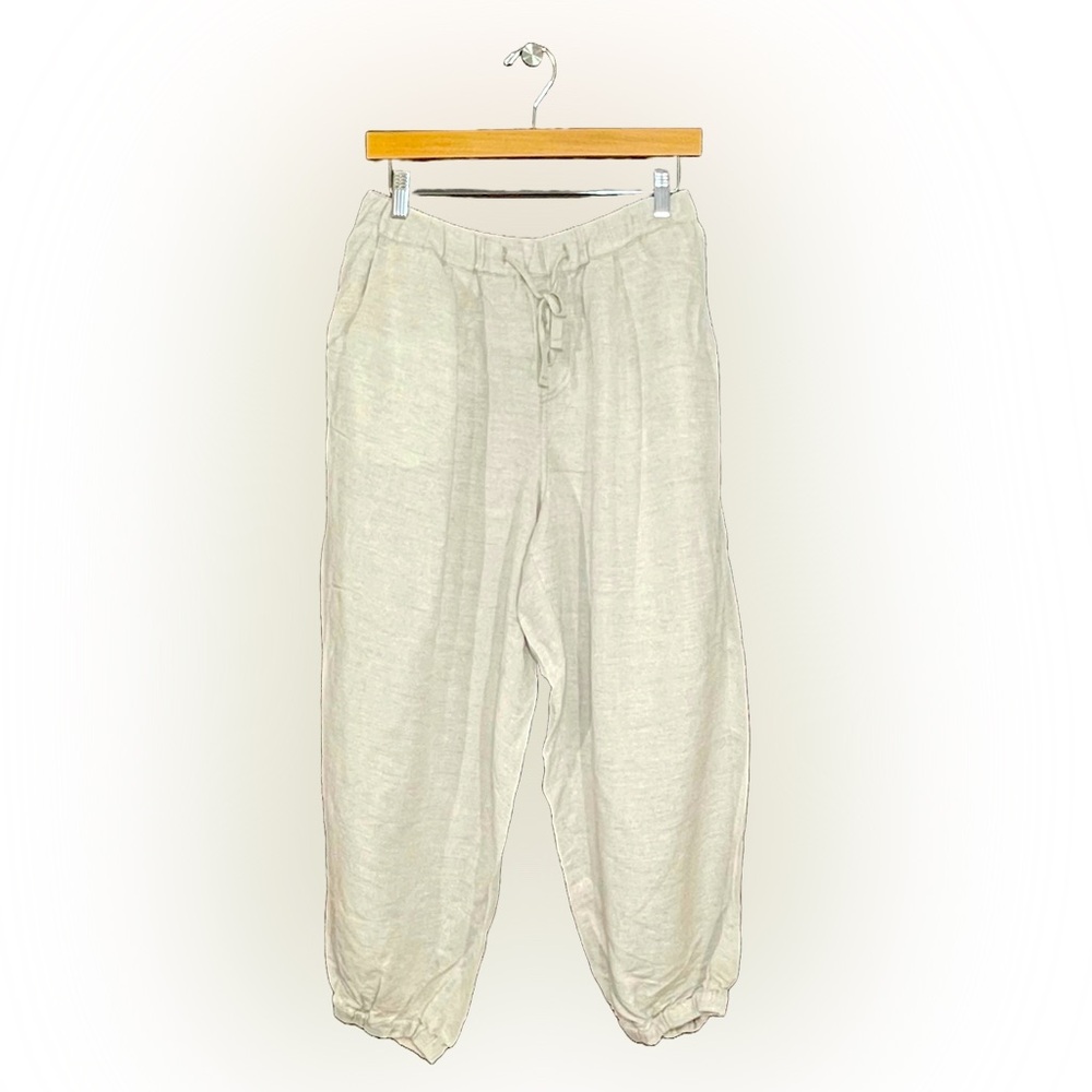 Lane Bryant 14/16 Linen Blend Jogger Pant
